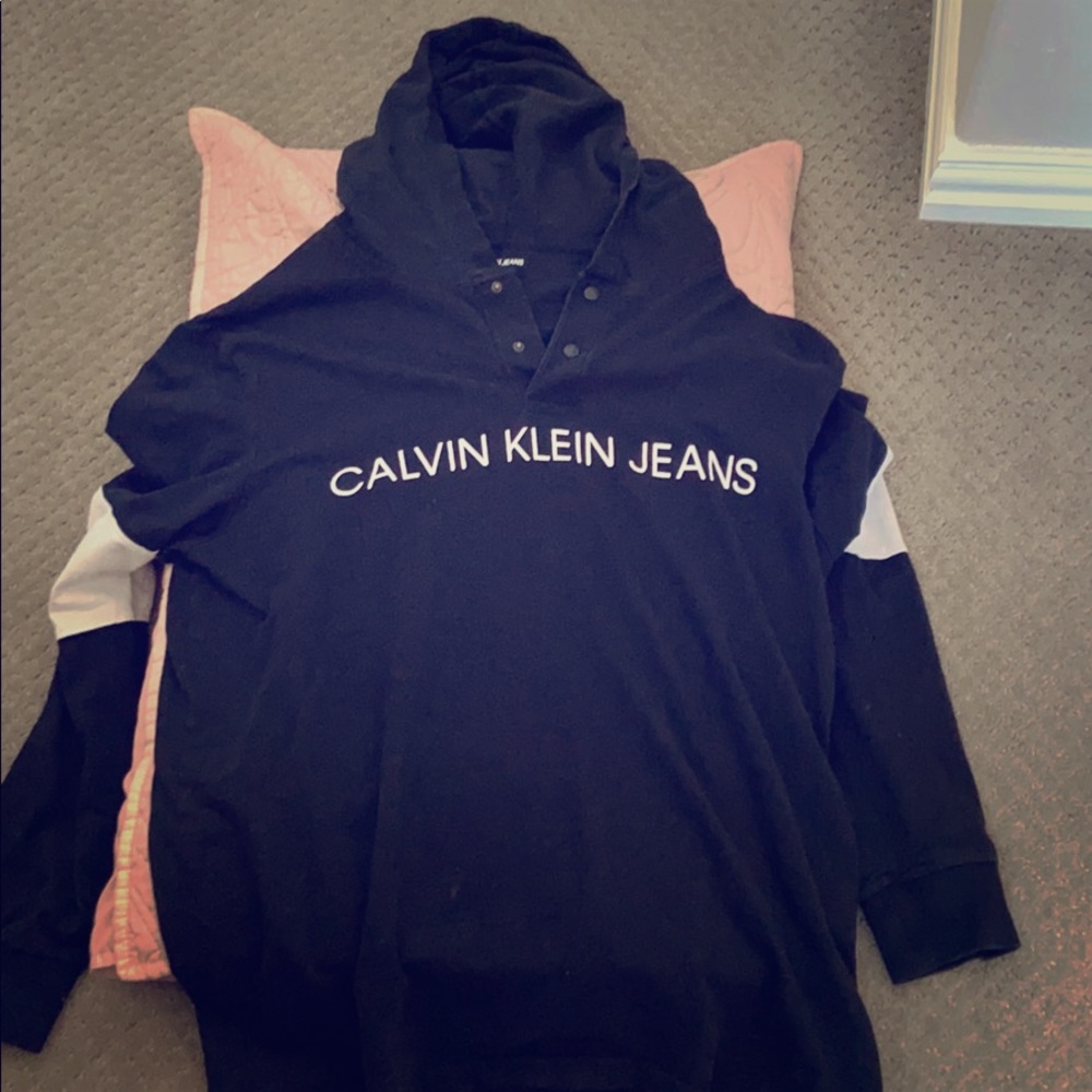 Calvin Klein Jeans Men’s Hoodie (Long Sleeves)